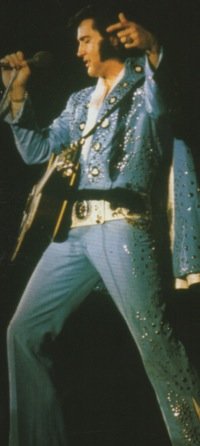 Elvis Presley On Stage 1970s