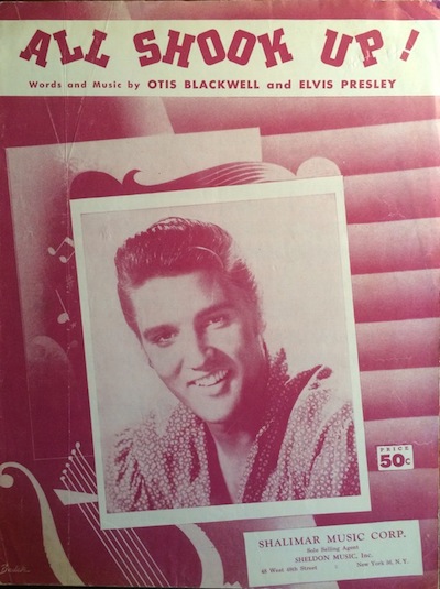 All Shook Up Sheet Music