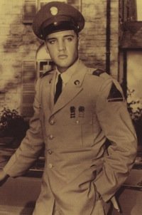 Elvis Presley in Army RC