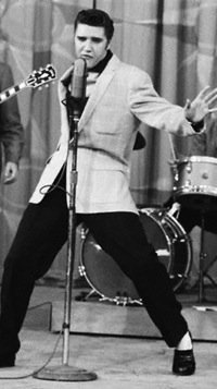 Elvis on Milton Berle Show