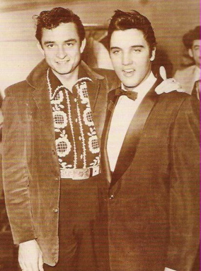 Johnny Cash and Elvis