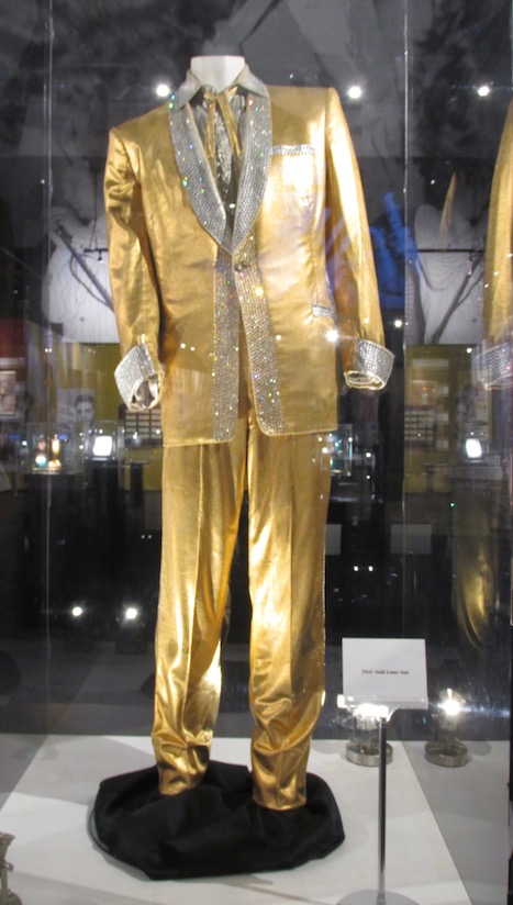 Elvis Presley Gold Suit
