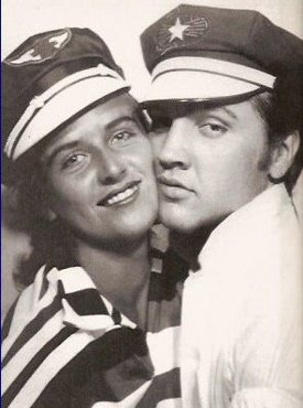 Elvis Presley and June Juanico
