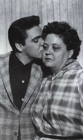 Elvis and Gladys Presley