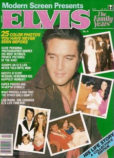 Elvis  magazine cover