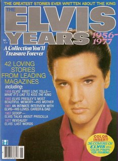 Elvis magazine cover Elvis magazine cover