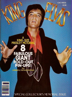 Elvis magazine cover