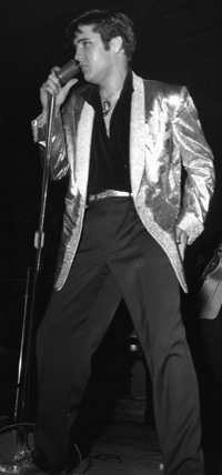 Elvis Presley On Stage in Ottawa