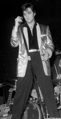 Elvis Presley On Stage in Ottawa