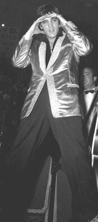 Elvis Presley On Stage in Ottawa