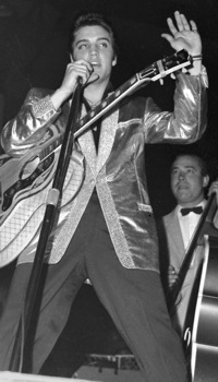 Elvis Presley On Stage in Ottawa