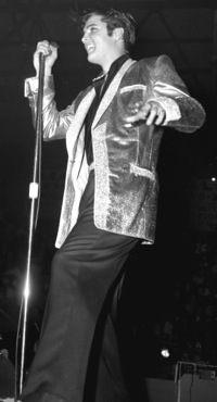 Elvis Presley On Stage in Ottawa