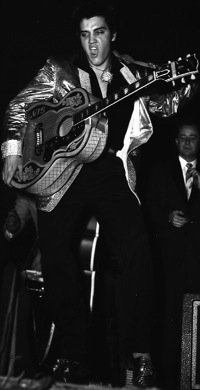 Elvis Presley On Stage in Ottawa