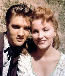 Elvis Presley and Debra Paget