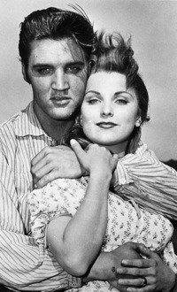 Elvis Presley and Debra Paget