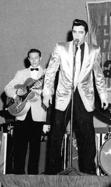 Scotty Moore and Elvis Presley