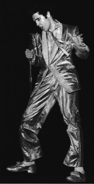 Toronto Elvis in Gold Suit 1957